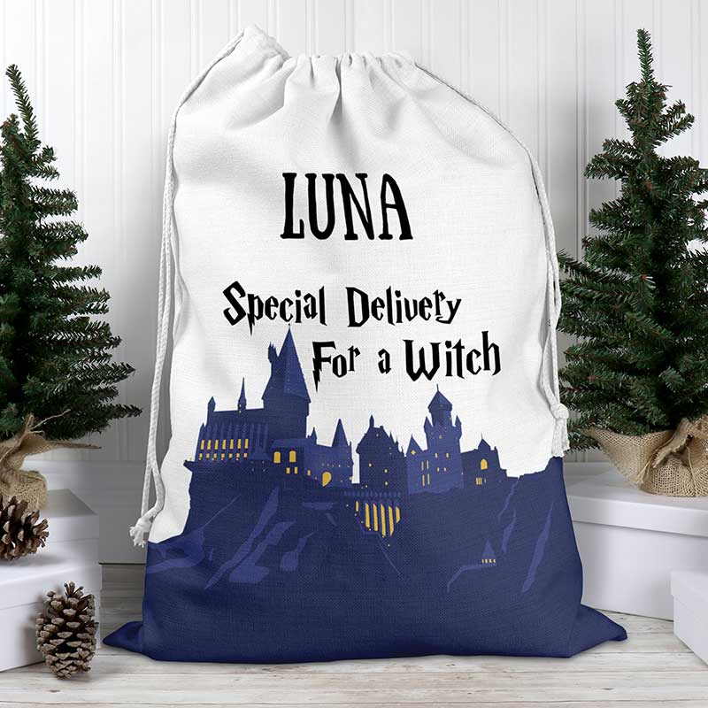 Special Delivery For A Wizard Personalised Santa Sack